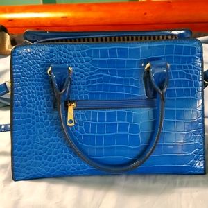 Blue Handbag